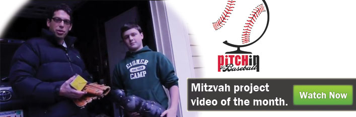 Mitzvah project video of the month - watch now.